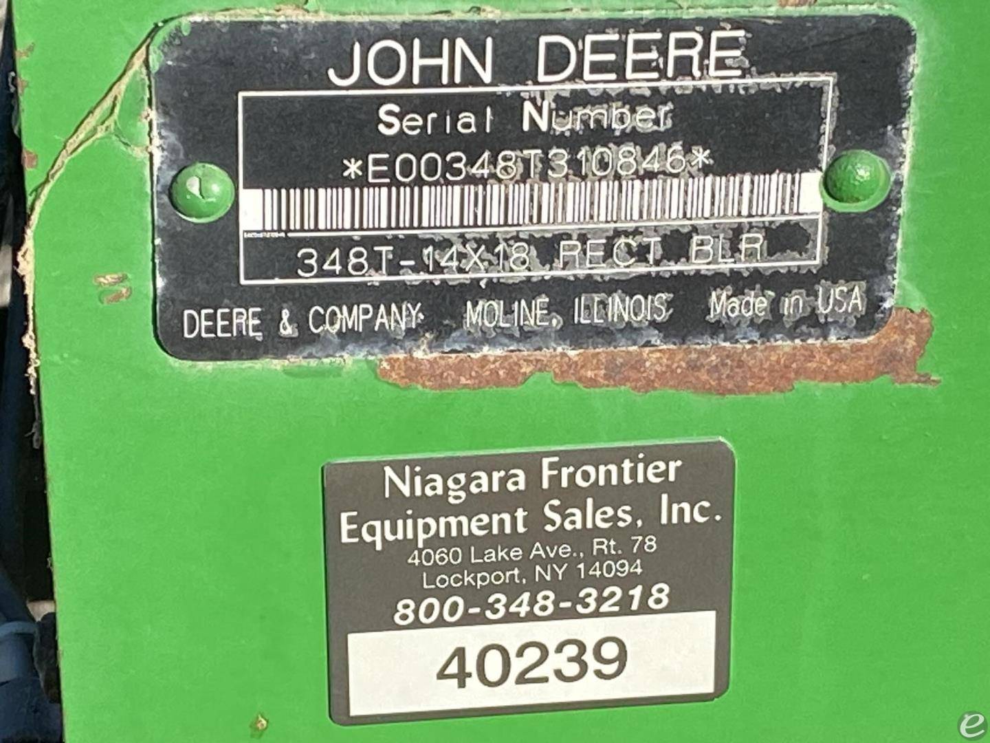 2005 John Deere 348