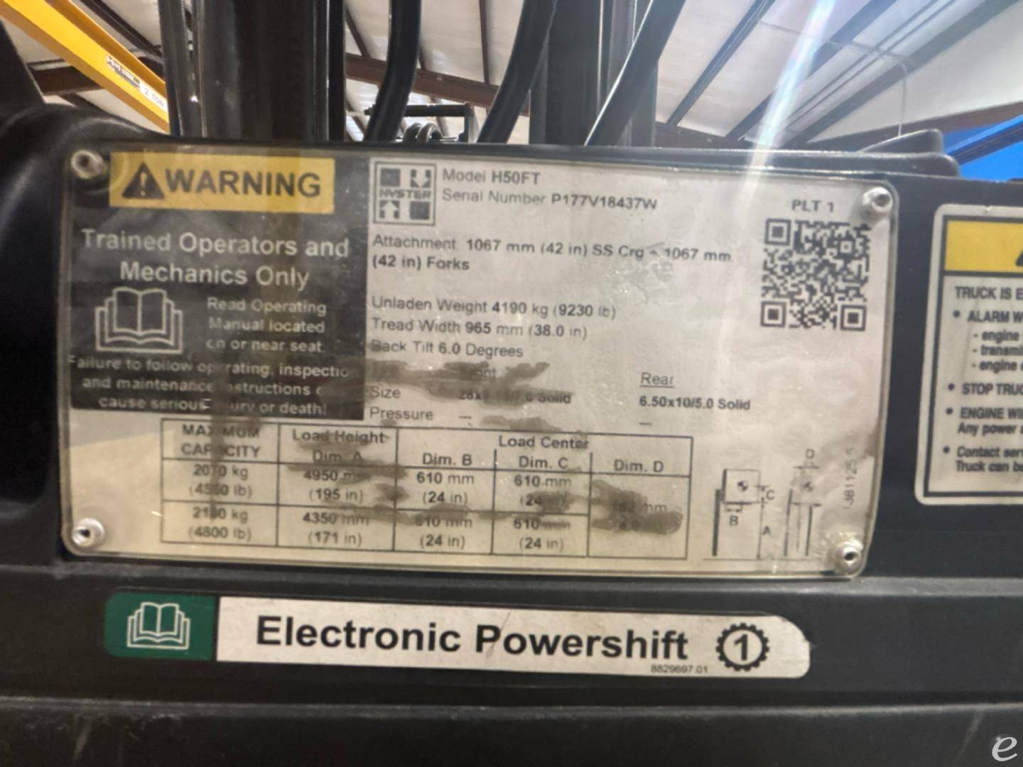 2022 Hyster H50FT