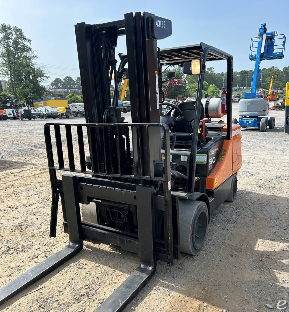 2015 Doosan GC50C-5 LP Gas Forklift...