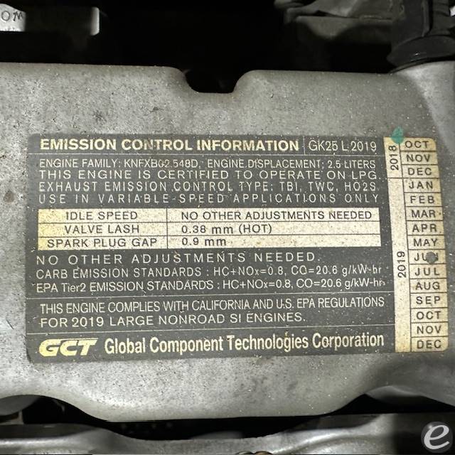 2019 Cat 2C6000