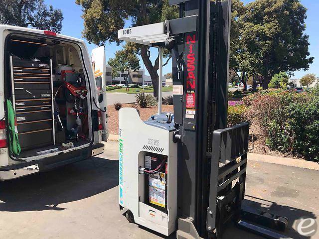 2018 Nissan                                             SRX35N Electric Reach Truck - 123Forklift