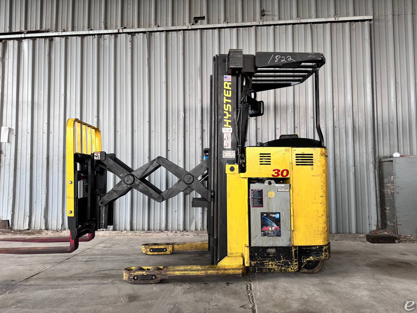 1999 Hyster N30XMDR2 Electric Reach Truck - 123Forklift