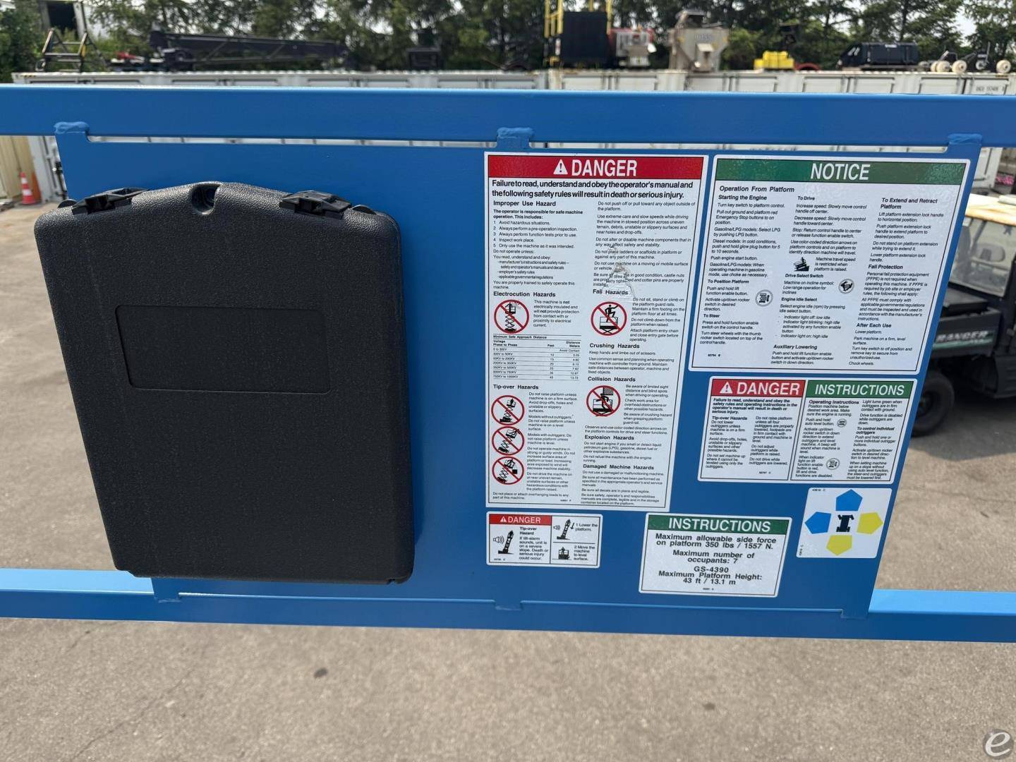 2016 Genie GS4390RT