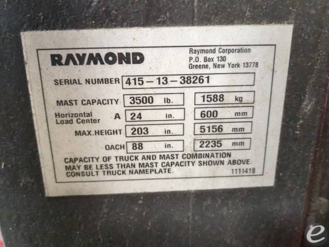 2013 Raymond 415-C35TT