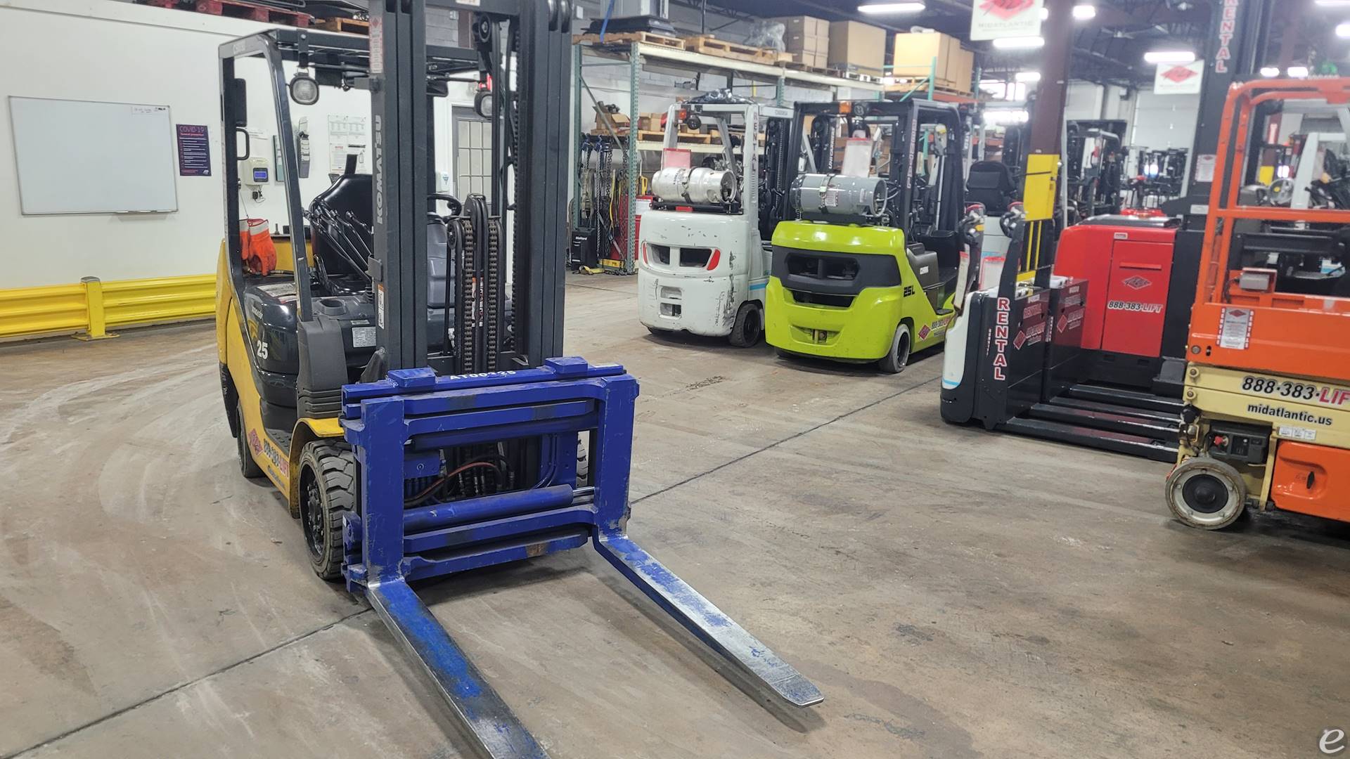 2016 Komatsu FG25ST-12 LP Gas Forklift - 123Forklift