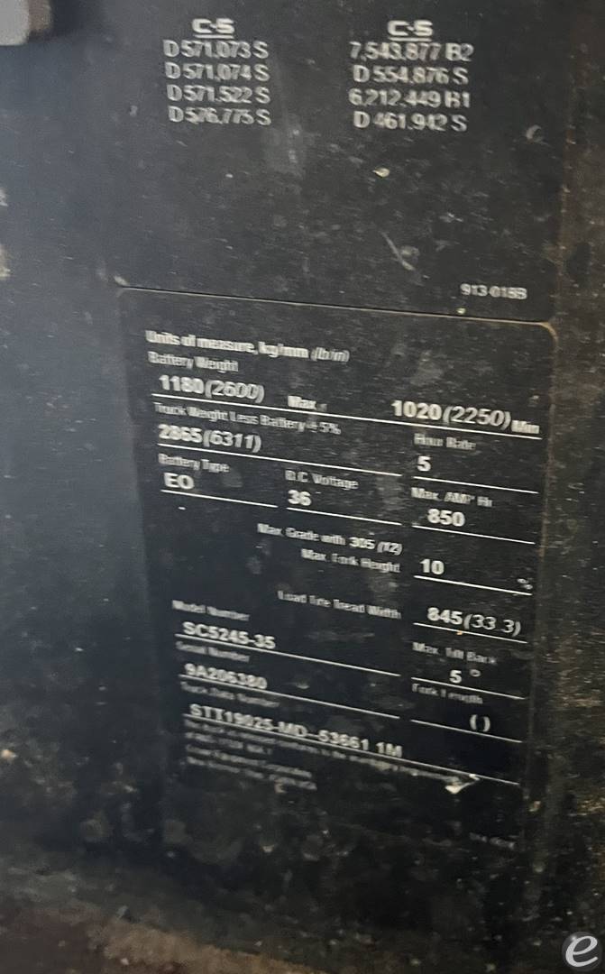 2014 Crown SC5245-35