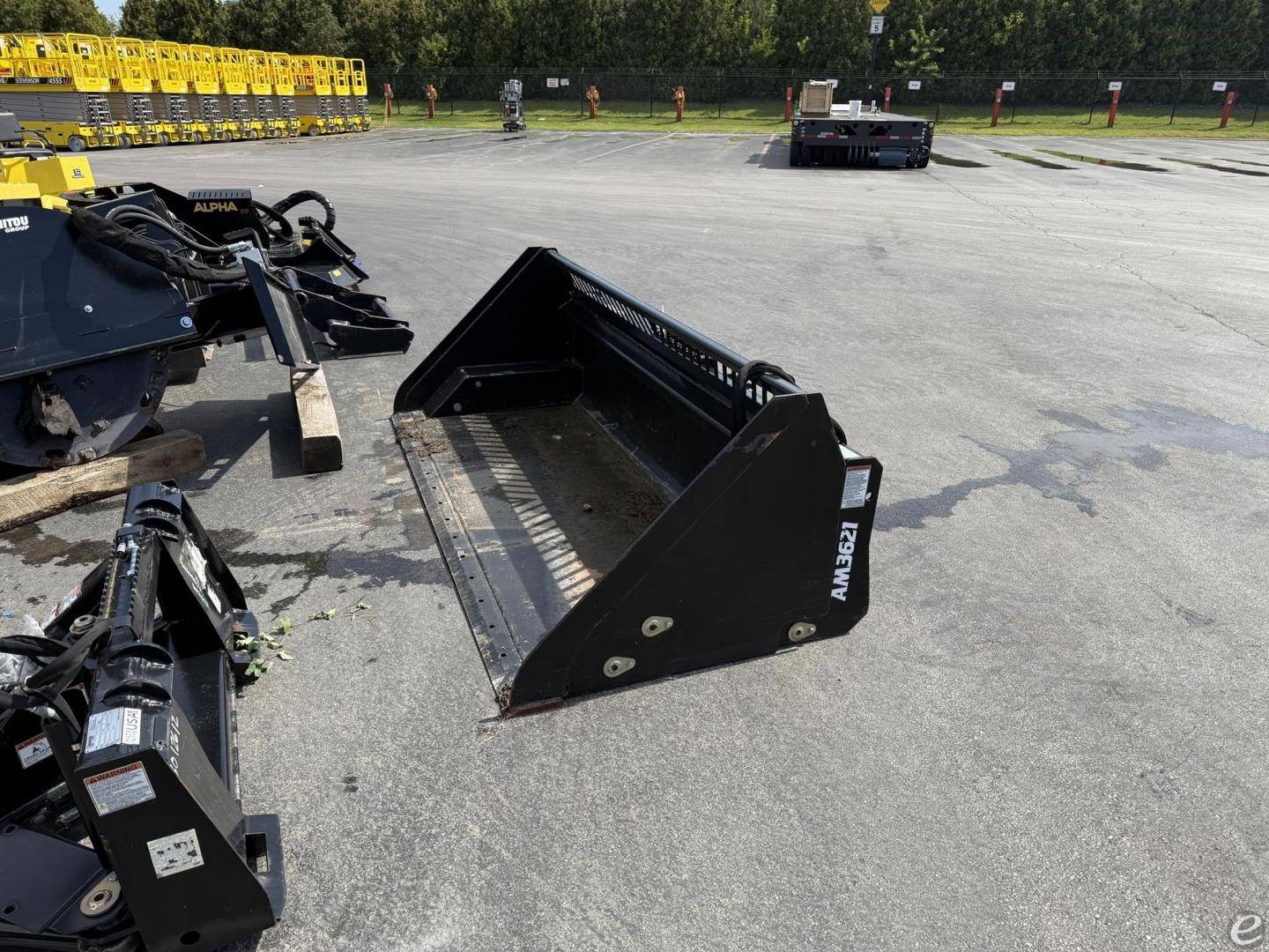 2022 Manitou 96” HIGH DUMP BUCKET