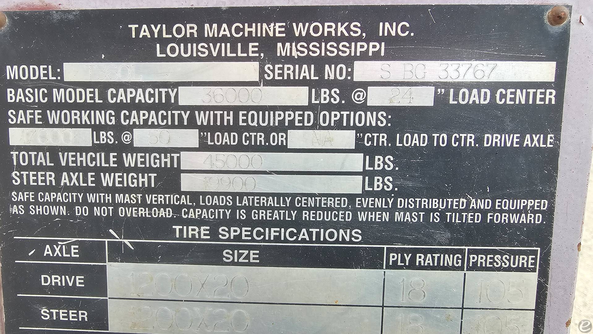 2006 Taylor T360L