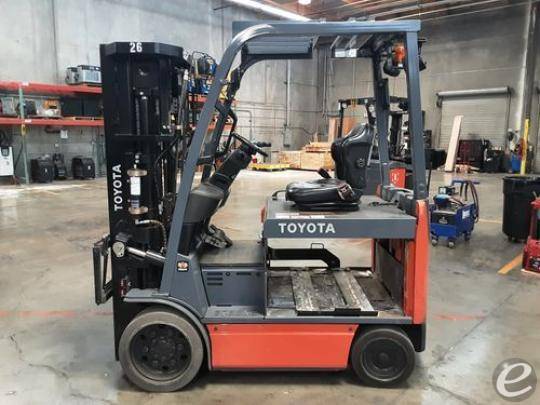 2017 Toyota 8FBCHU25 Electric Forklift - 123Forklift