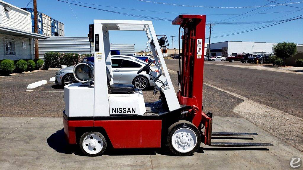 1995 LP Gas Nissan Pneumatic Tire 4 Wheel Sit Down | Eliftruck