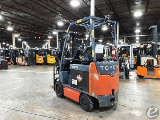 2020 Toyota 8FBCU25 Electric Forklift - 123Forklift