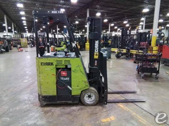 2018 Clark ESX15S Electric Forklift...