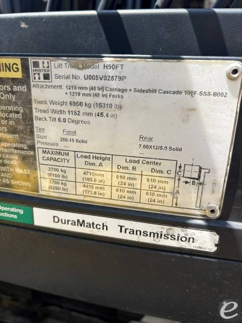 2016 Hyster H90FT