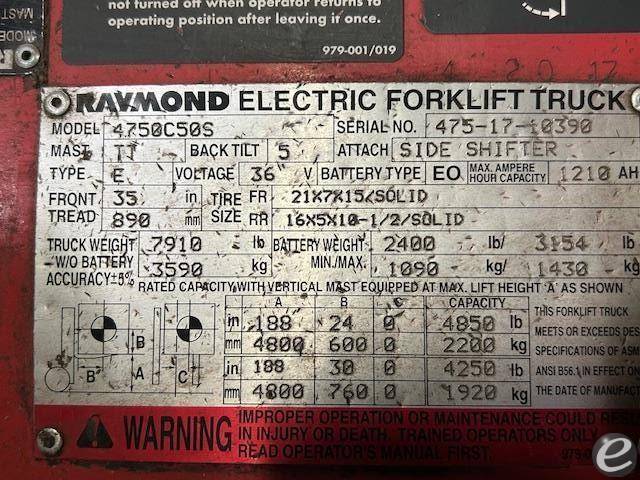 Raymond 4750C50S