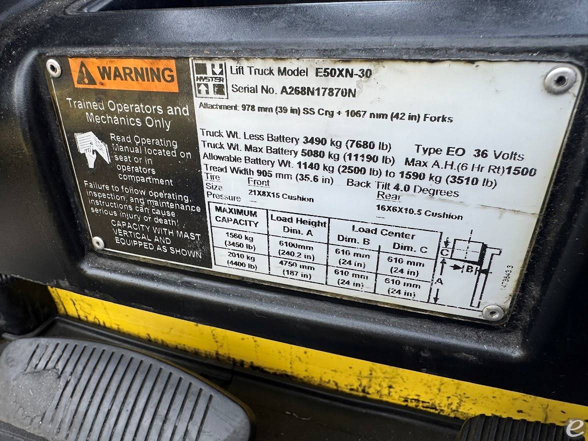 Hyster E50XN - 30