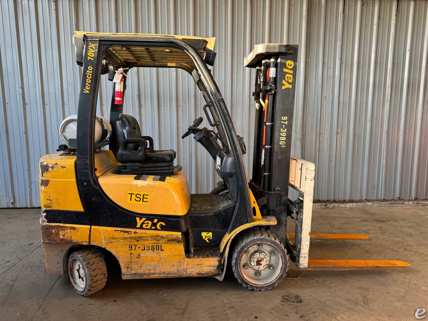 2013 Yale GLC070VXNVRE085 LP Gas Forklift - 123Forklift