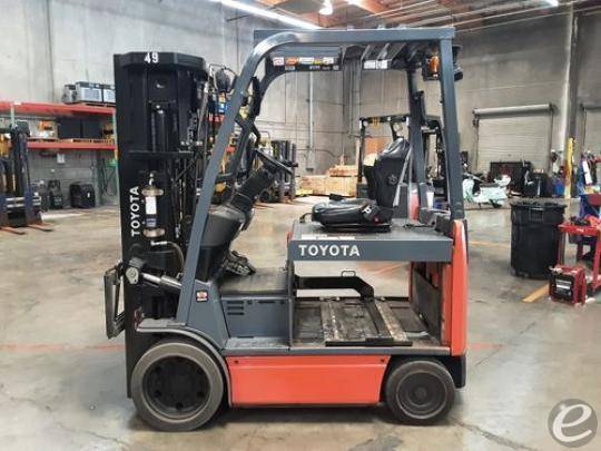 2017 Toyota 8FBCHU25 Electric Forklift - 123Forklift