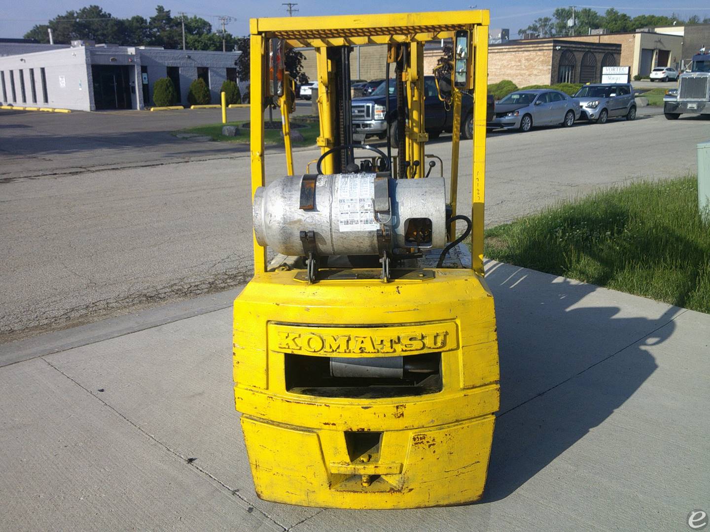 1990 Komatsu FG25S-4 LP Gas Forklift - 123Forklift
