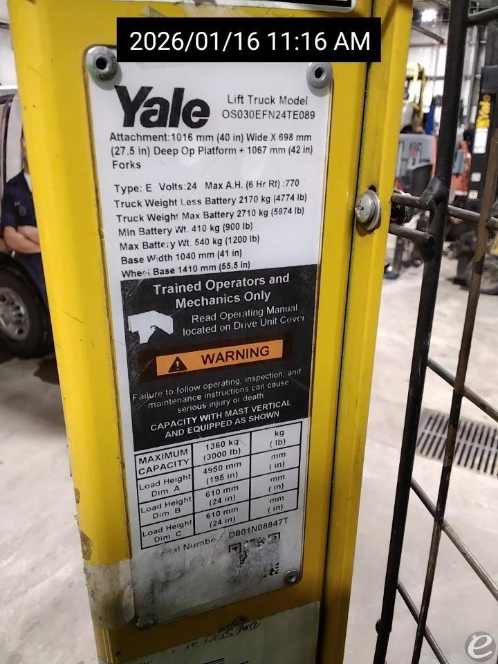 2019 Yale OS030EF