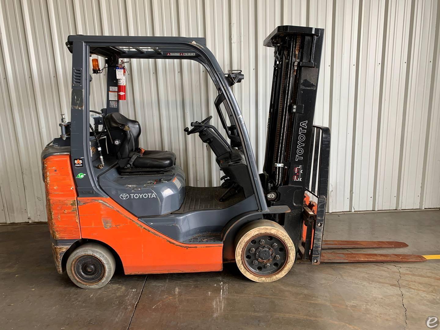 2018 Toyota 8FGCU25 LP Gas Forklift...