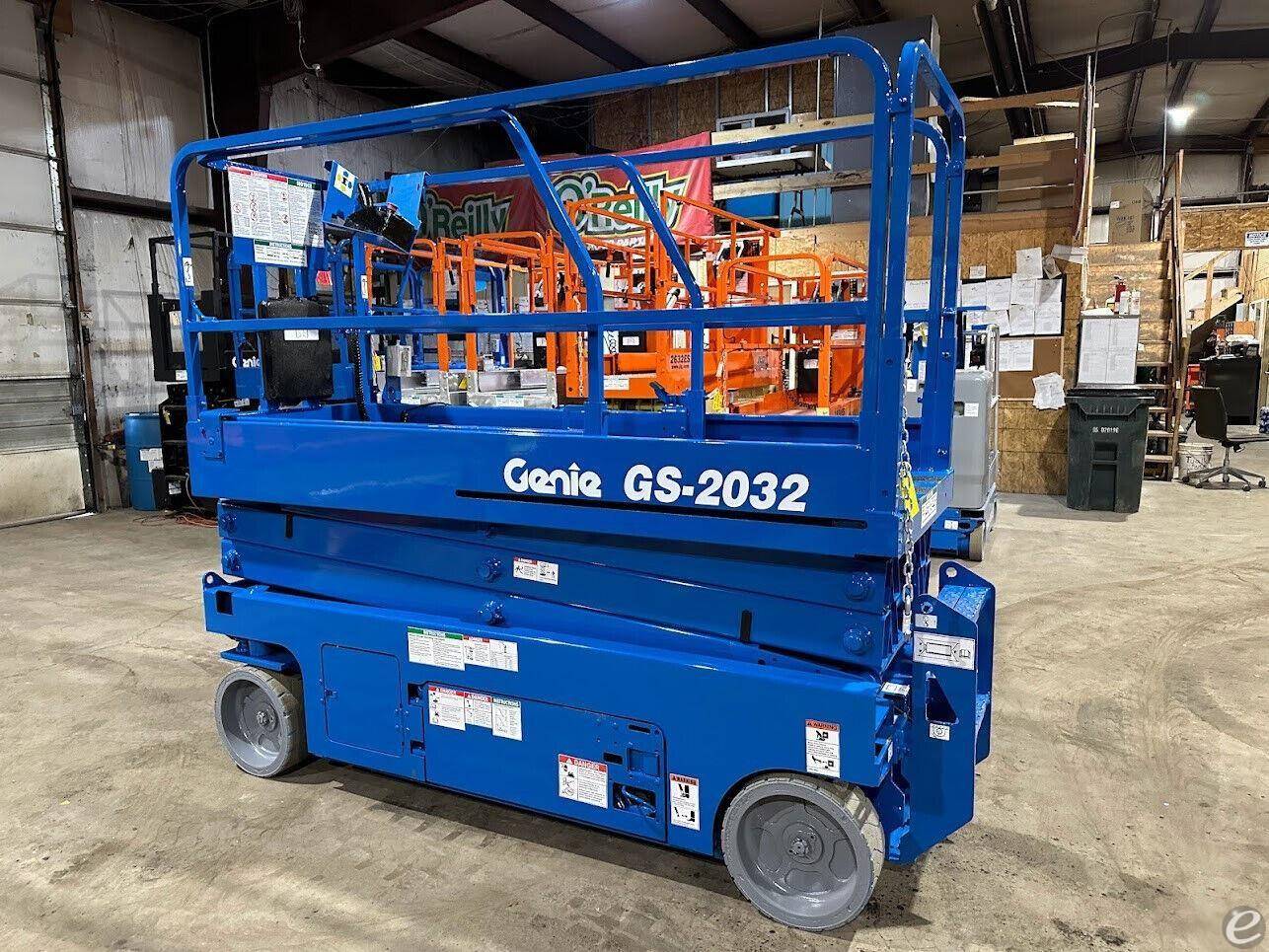 2015 Genie GS2032 Electric Scissor Lift - 123Forklift