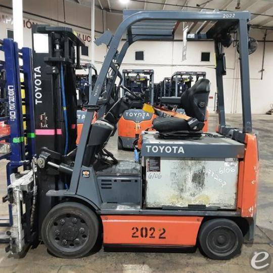 2016 Toyota 8FBCU32 Electric Forklift - 123Forklift