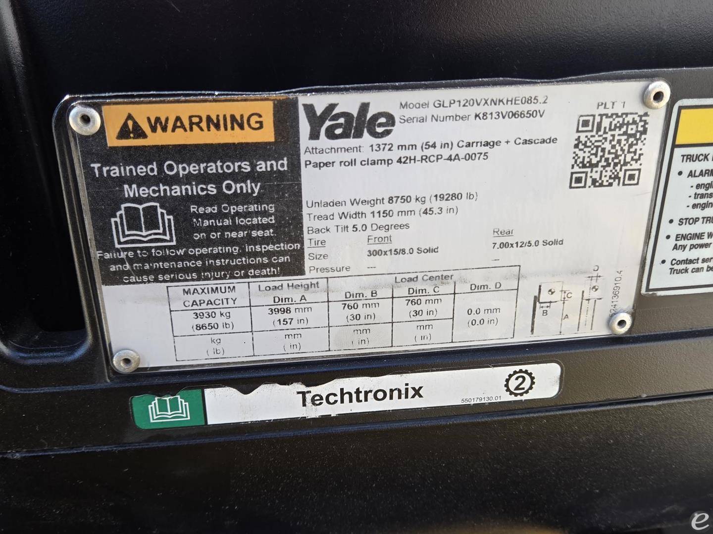 2021 Yale GLP120VX