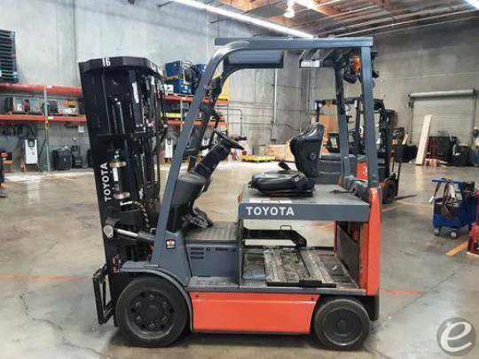 2017 Toyota 8FBCHU25 Electric Forklift - 123Forklift