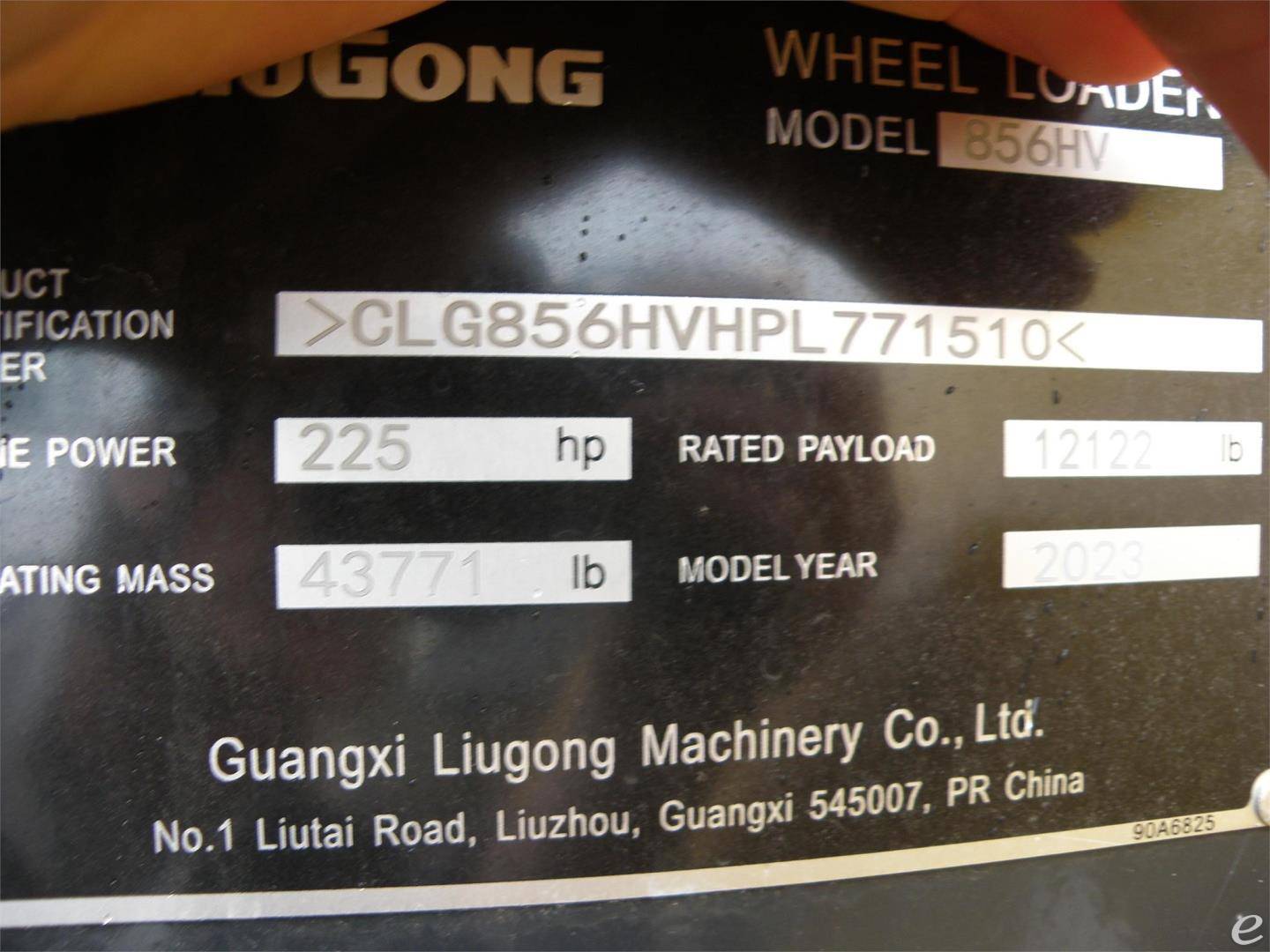2023 Liugong 856HV