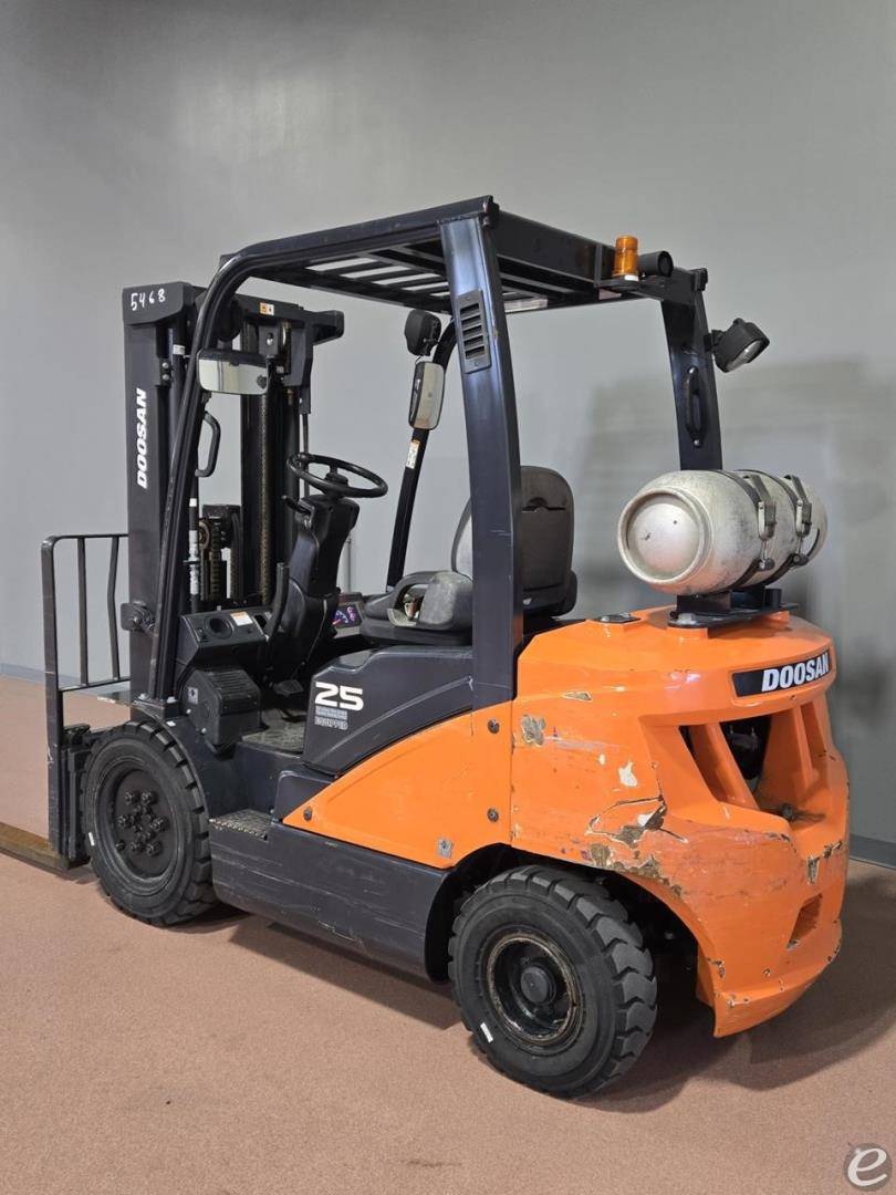 2018 Doosan G25N-7 LP Gas Forklift - 123Forklift