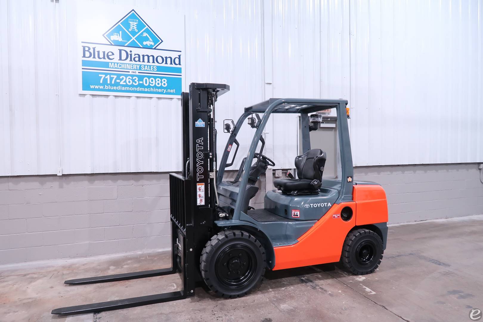 2016 Toyota 8FDU30 Diesel Forklift