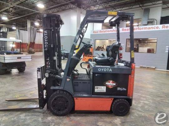 2020 Toyota 8FBCU25 Electric Forklift - 123Forklift