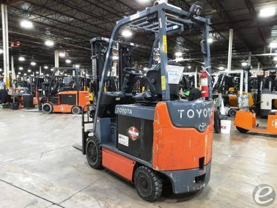 2020 Toyota 8FBCU25 Electric Forklift - 123Forklift