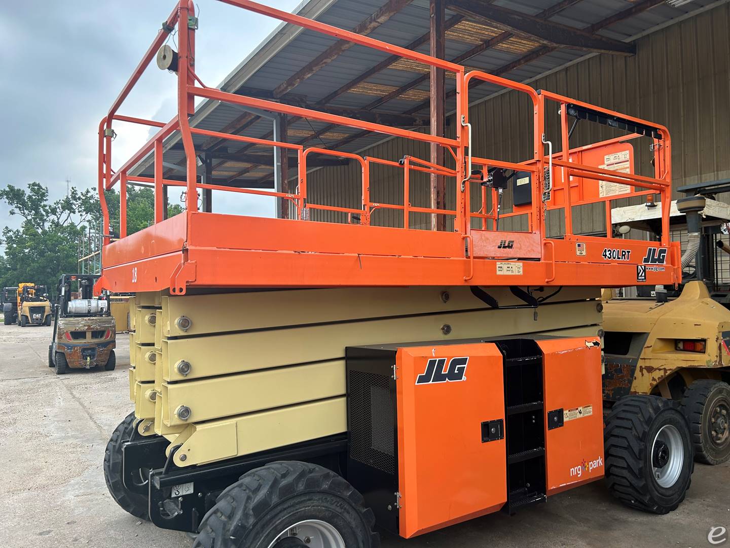 2018 JLG 430LRT Diesel Scissor Lift - 123Forklift