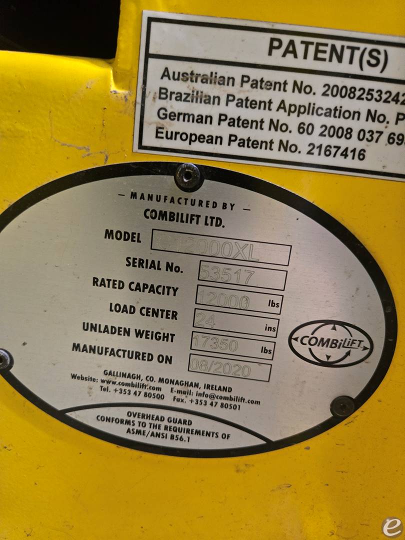 2020 Combilift C12000XL
