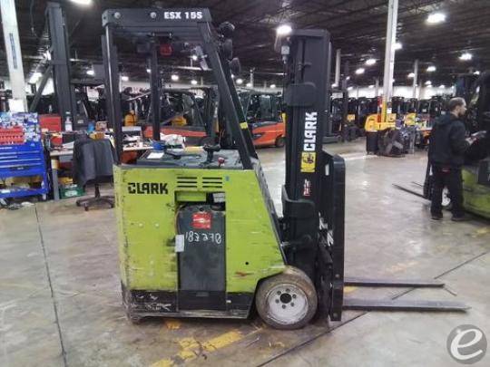 2018 Clark ESX15S Electric Forklift...