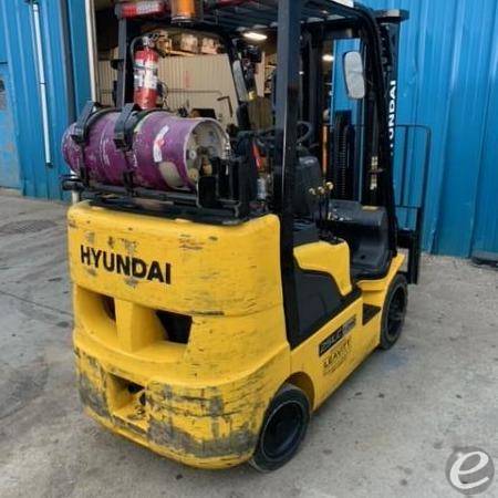 2016 Hyundai 25LC-7A Cushion Tire Forklift - 123Forklift