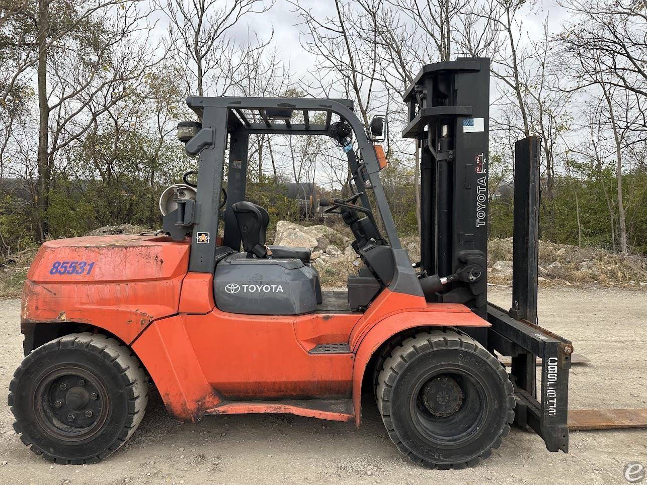 2014 Toyota 7FGU60 LP Gas Forklift - 123Forklift
