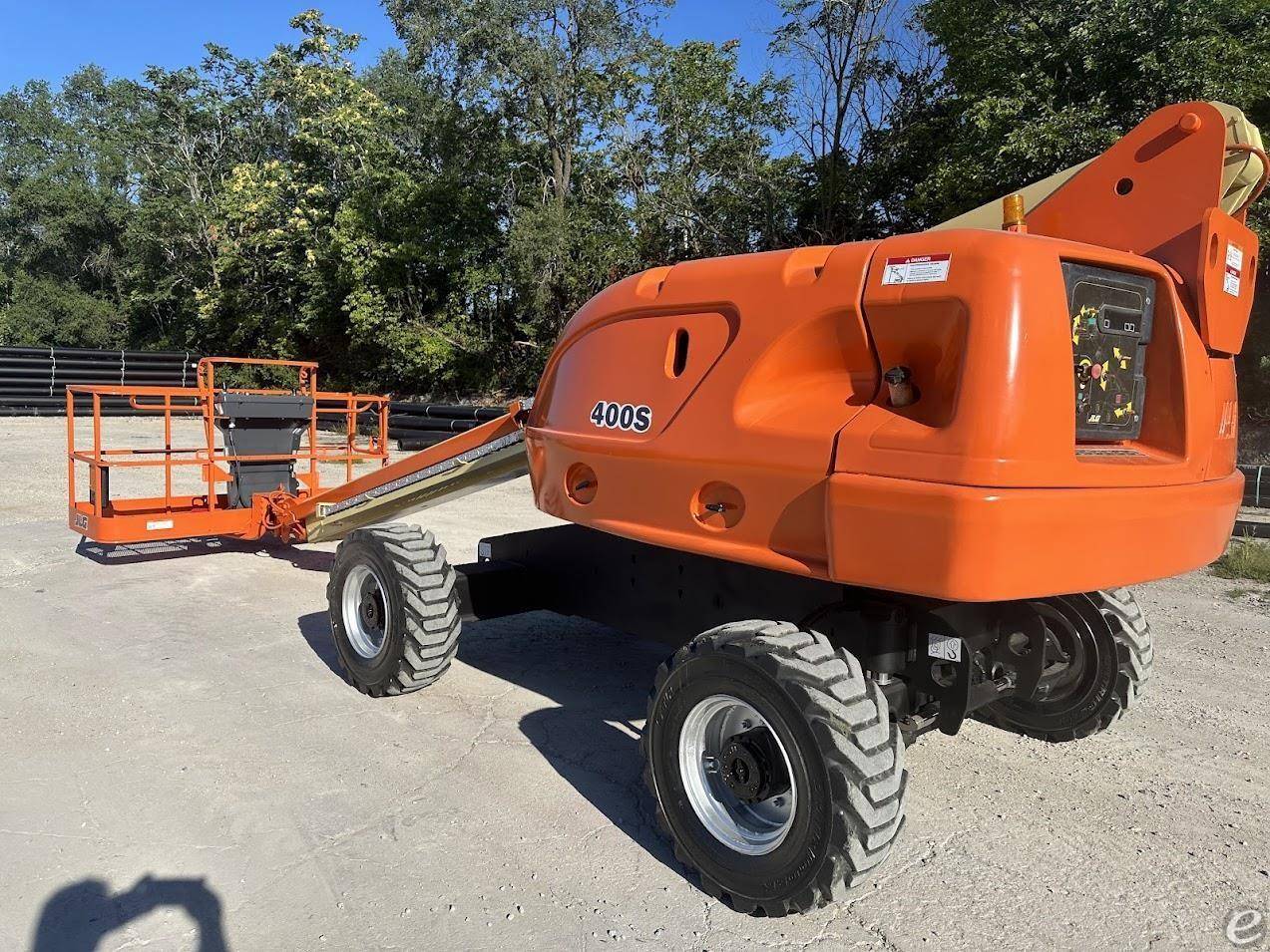 2014 JLG 400S Dual Fuel Boom Lift - 123Forklift