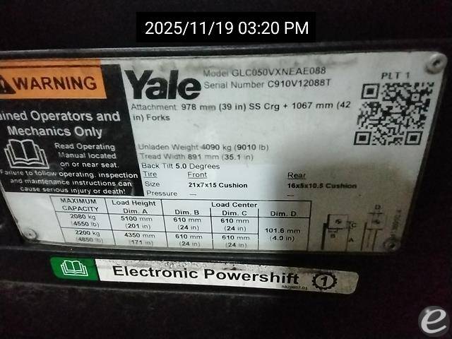 2019 Yale GC050VX