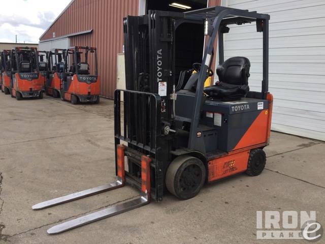 2015 Toyota 8FBCU25 Electric Forklift - 123Forklift