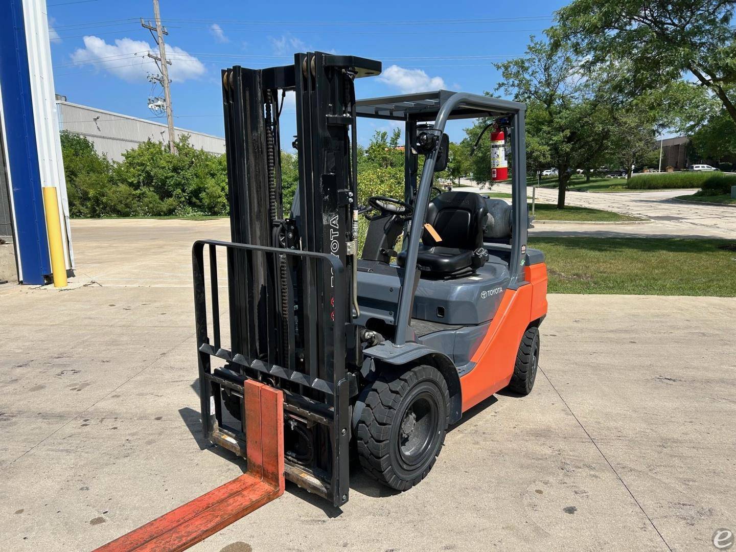 2021 Toyota 8FGU25 LP Gas Forklift - 123Forklift