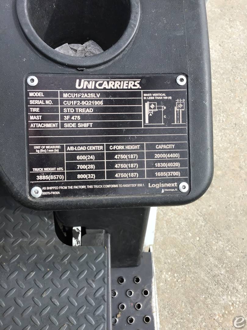 2021 Unicarriers CFU50LP