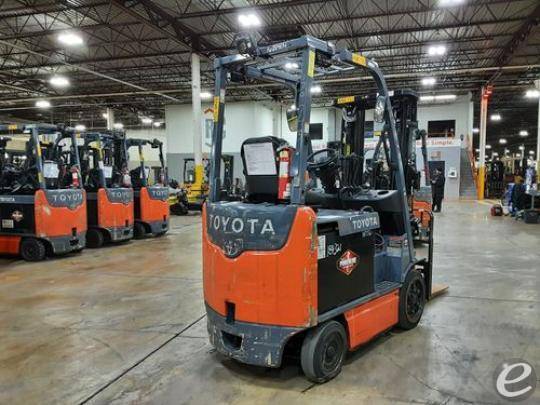 2020 Toyota 8FBCU25 Electric Forklift - 123Forklift