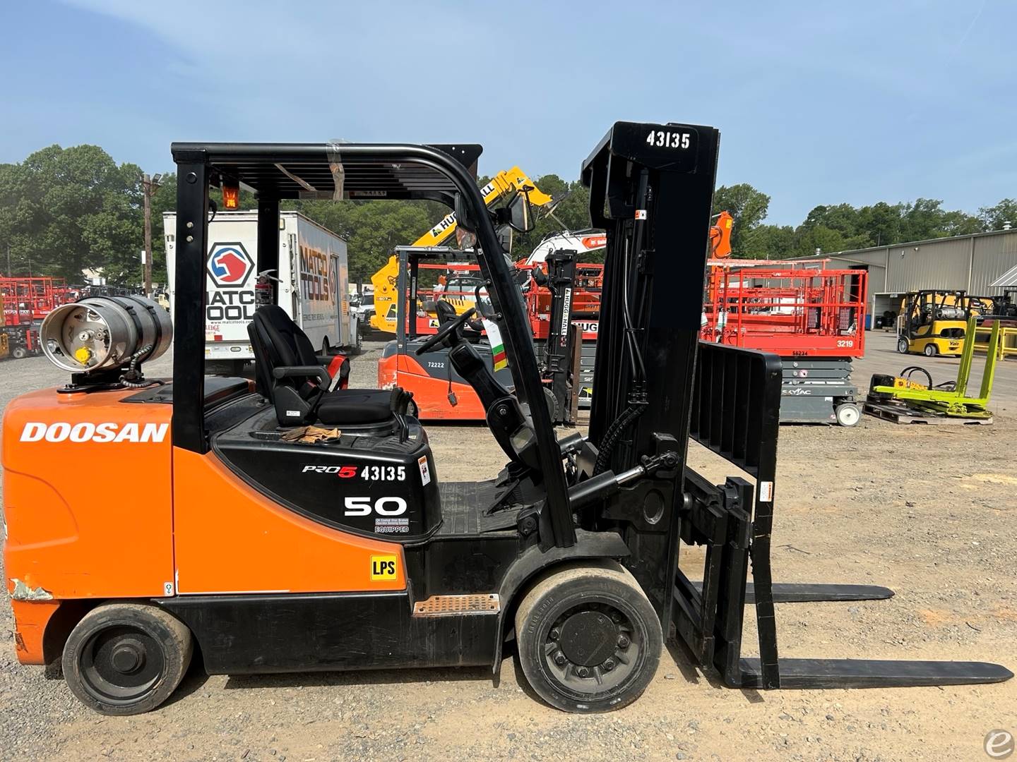 2015 Doosan GC50C-5 LP Gas Forklift - 123Forklift