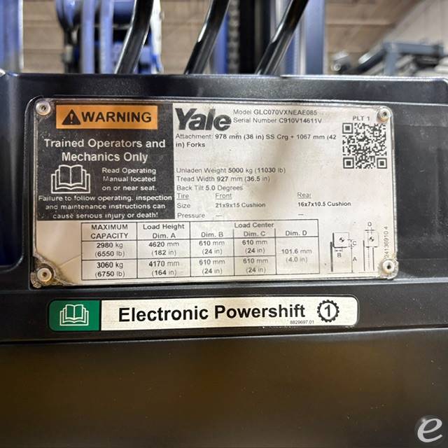 2020 Yale GLP060VX
