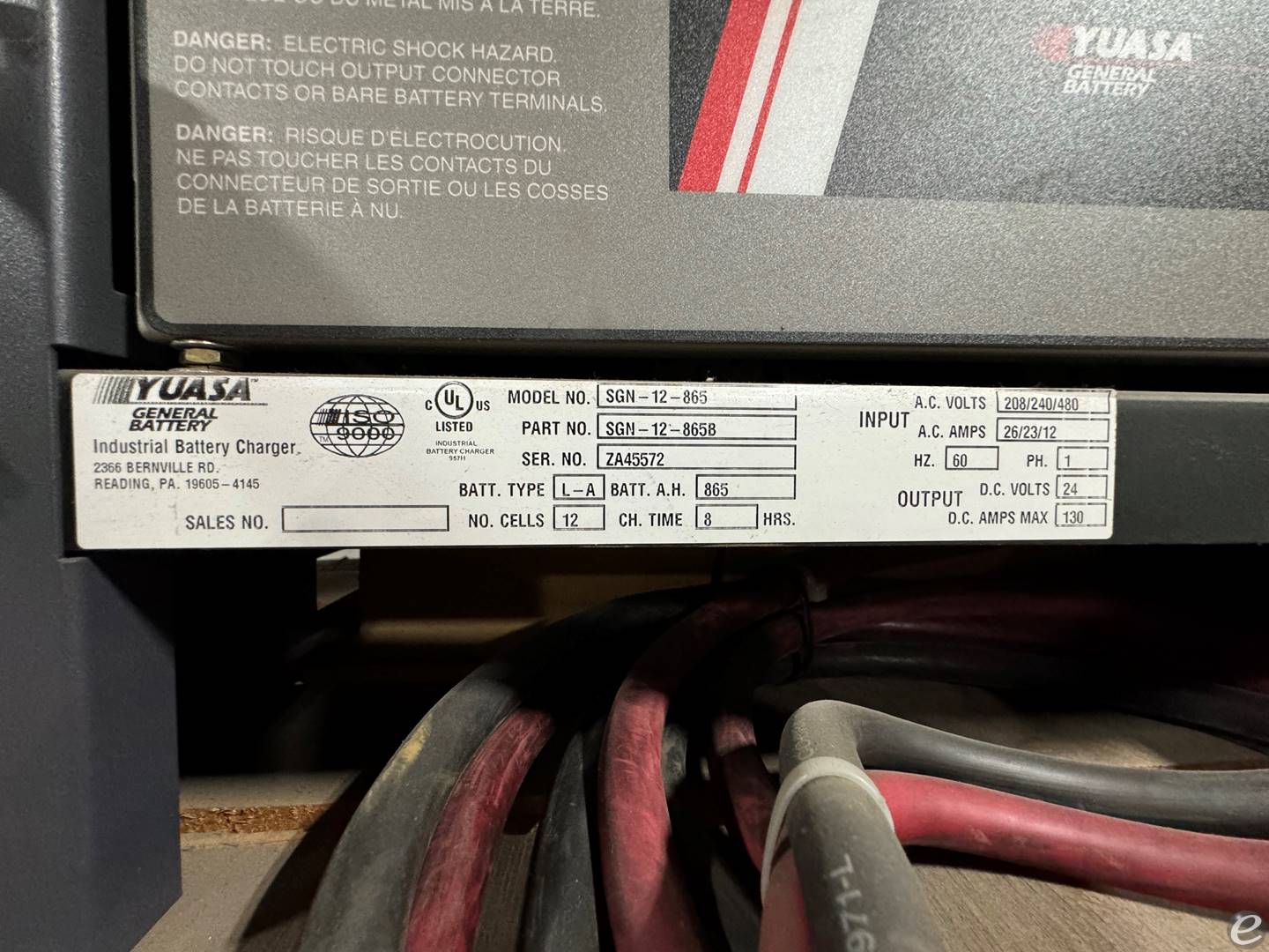 2000 General Battery SGN-12-865B