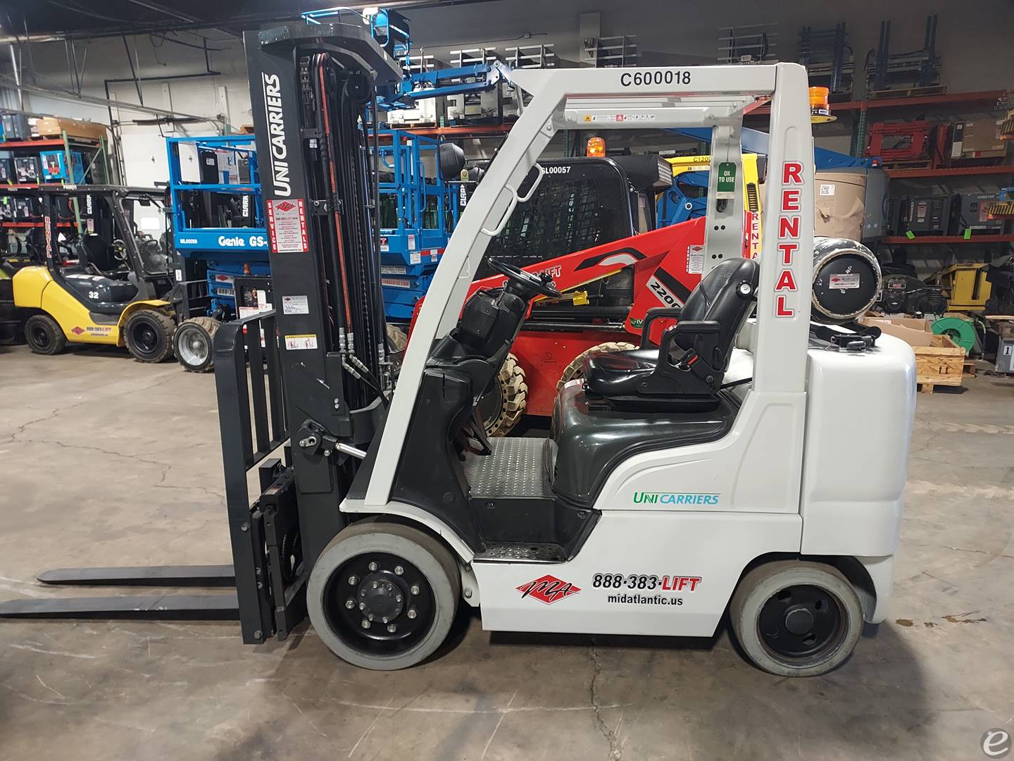 2015 Unicarriers CF60LP LP Gas Forklift - 123Forklift
