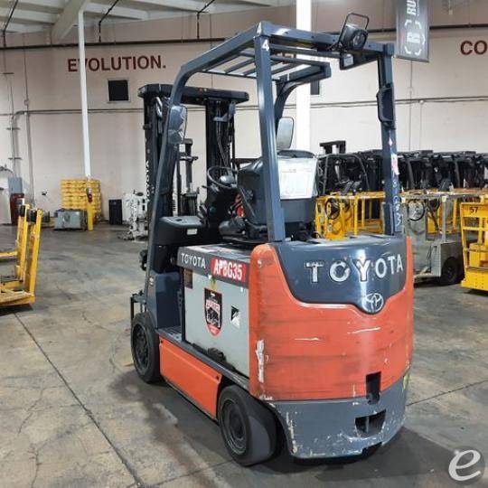 2017 Toyota 8FBCU32 Electric Forklift - 123Forklift