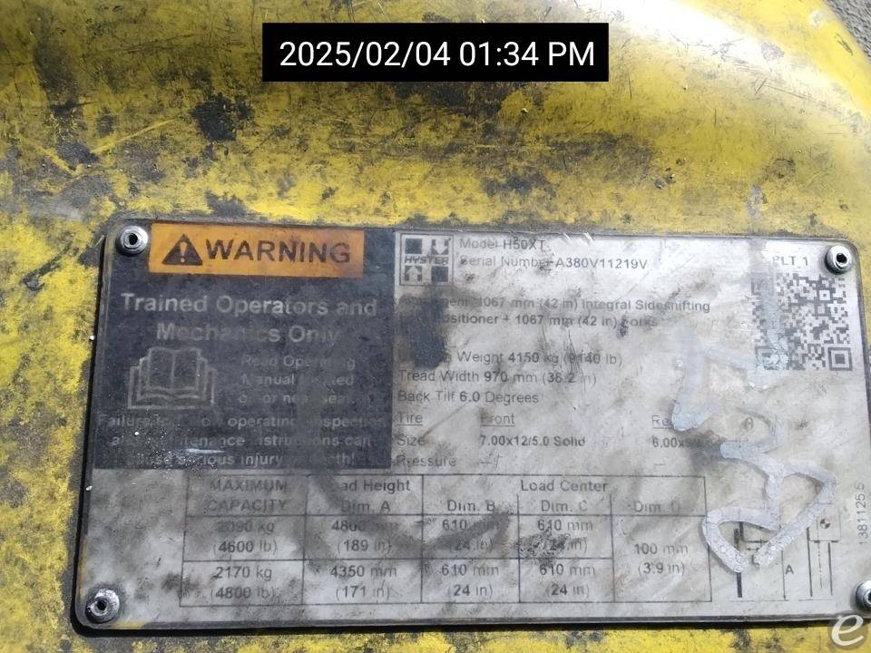 2021 Hyster H50XT